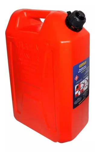 Bidon Plastico Para Gasolina 20 Litros Genpar Cod: 6510419
