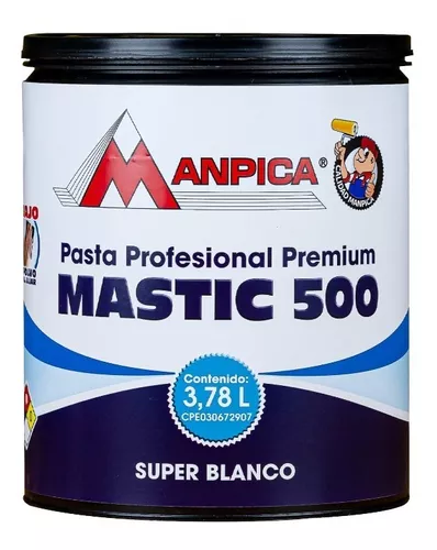 Pasta Profesional Mastic 500 Galon Manpica Cod: 1040052