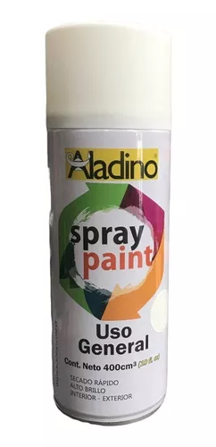 Pintura Spray Blanco Mate Aladino Cod : 1060918