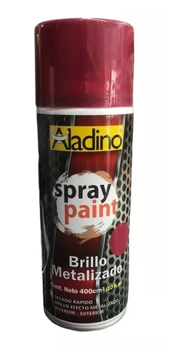 Pintura Spray Rojo Metalizado Aladino Cod : 1060223
