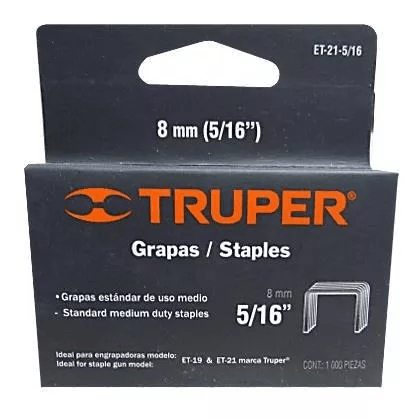 Grapas 5/16 Truper Cod: 2510972