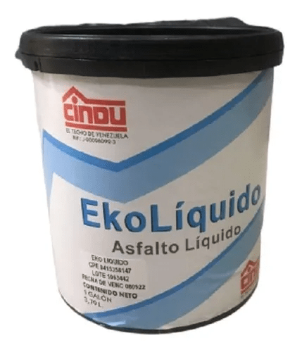 Asfalto Liquido Ekoliquido 1 Galon Cindu Color Cod: 8505040